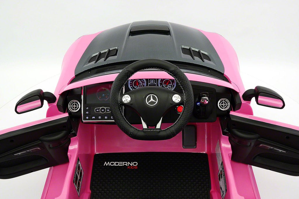 2021 MERCEDES SLS AMG 12V RIDE-ON CAR WITH PARENTAL REMOTE PINK