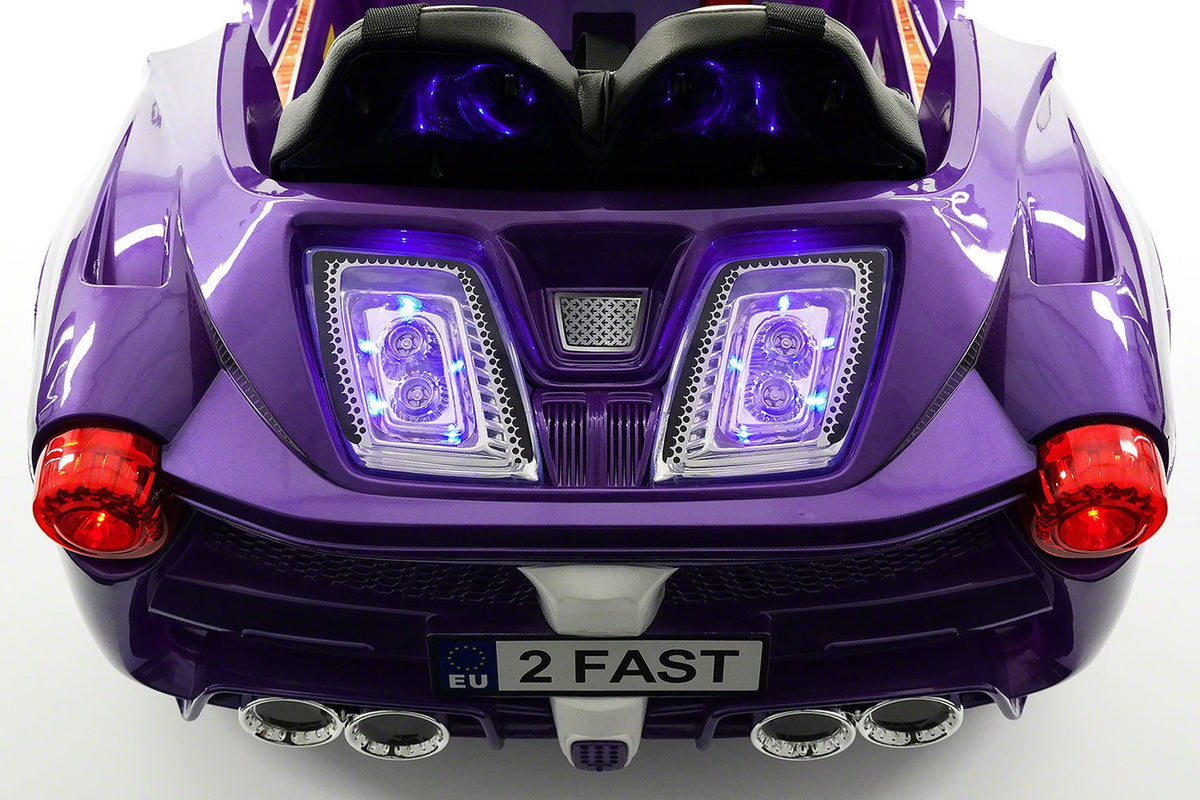 2021 SPIDER RACER RIDE-ON CAR TOYS FOR KIDS  | PURPLE