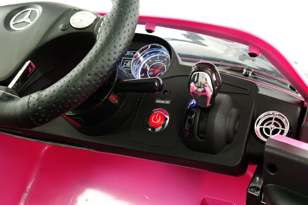 2021 MERCEDES SLS AMG 12V RIDE-ON CAR WITH PARENTAL REMOTE PINK