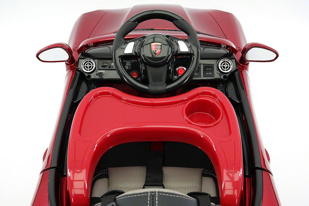 2021 PORCHE BOKSTER 12V BATTERY OPERATED KIDS ELECTRIC RIDE-ON CAR BURGUNDY METALLIC