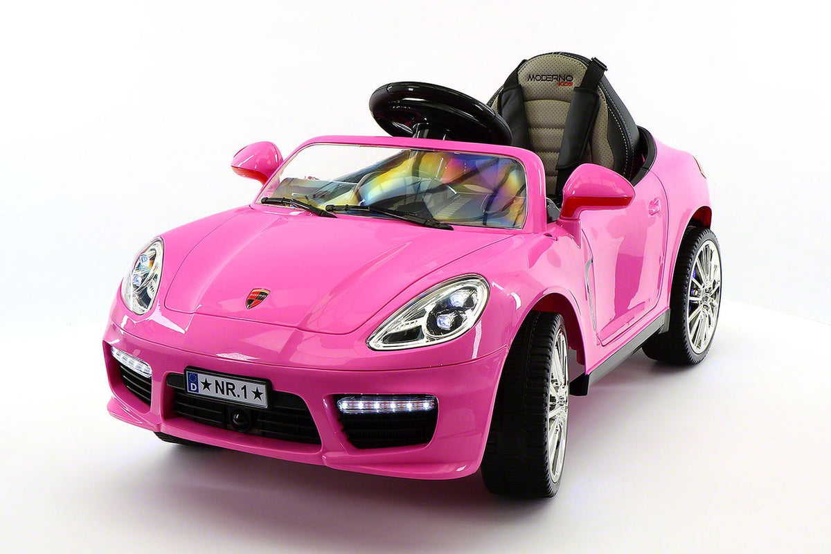 2021 PORCHE BOKSTER 12V BATTERY OPERATED KIDS ELECTRIC RIDE-ON CAR PINK