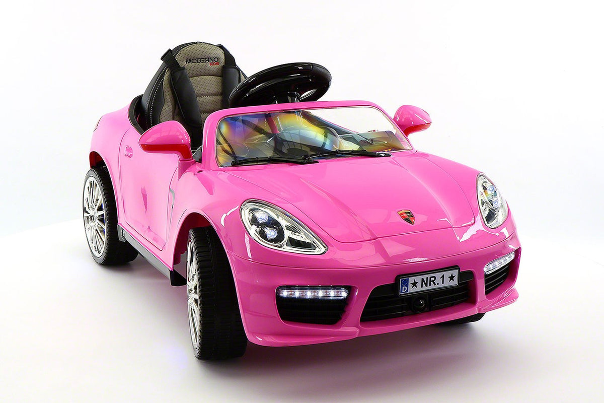 2021 PORCHE BOKSTER 12V BATTERY OPERATED KIDS ELECTRIC RIDE-ON CAR PINK