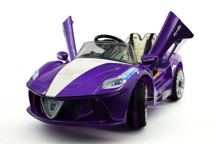 2021 SPIDER RACER RIDE-ON CAR TOYS FOR KIDS  | PURPLE