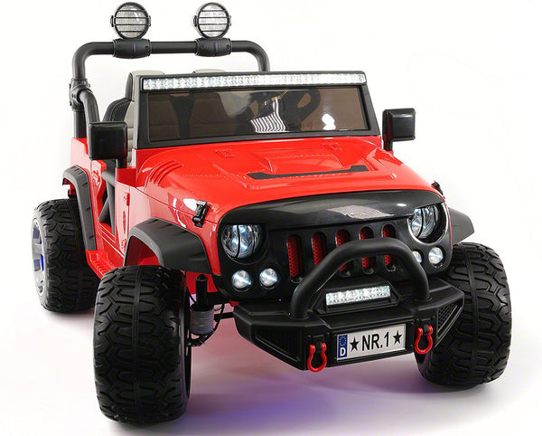 2021 EXPLORER  TWO SEATER KIDS ELECTRIC RIDE-ON TRUCK | RED