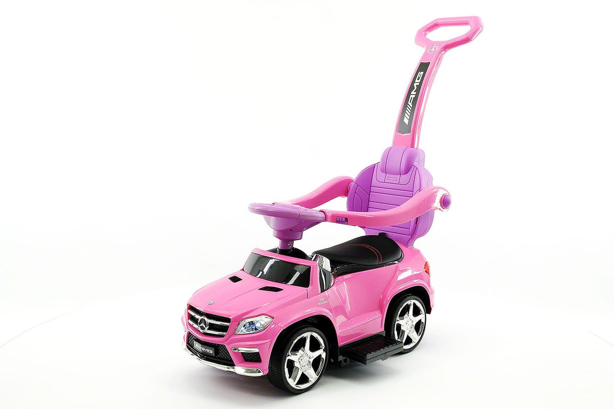 LICENCED MERCEDES GLE63 PUSH KIDS RIDE-ON CAR TOYS TRUCK FOR KIDS TODDLERS WITH ROCKING CHAIR OPTION | PINK