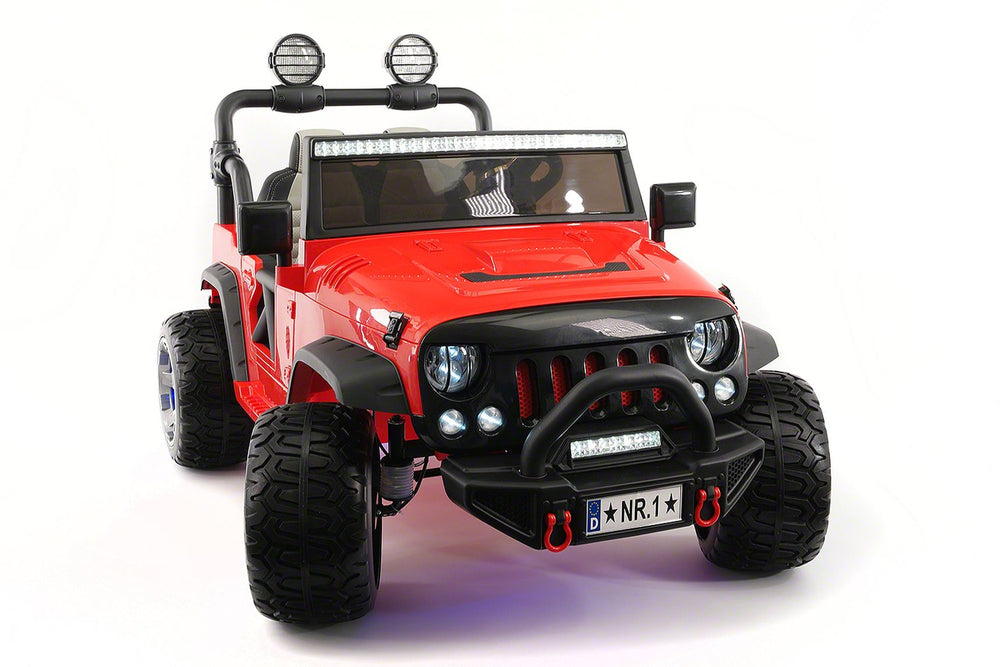 2021 EXPLORER  TWO SEATER KIDS ELECTRIC RIDE-ON TRUCK | RED