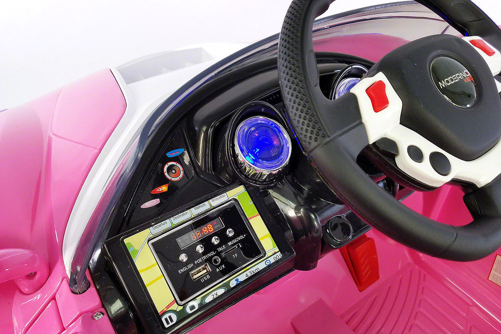 2021 SPIDER RACER RIDE-ON CAR TOYS FOR KIDS |  PINK