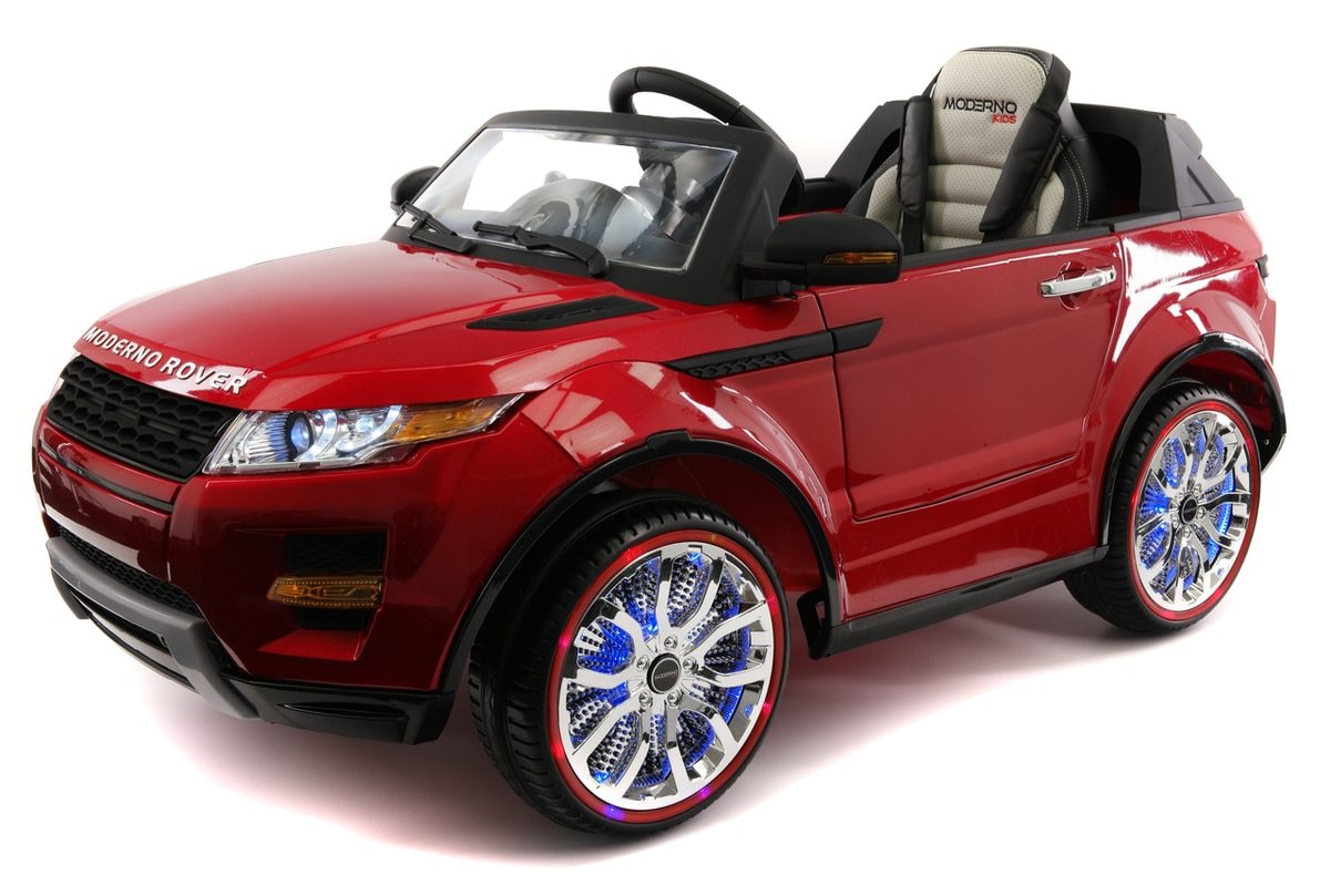 2021 ROVER 12V KIDS RIDE-ON CAR TOY RC REMOTE CHERRY RED