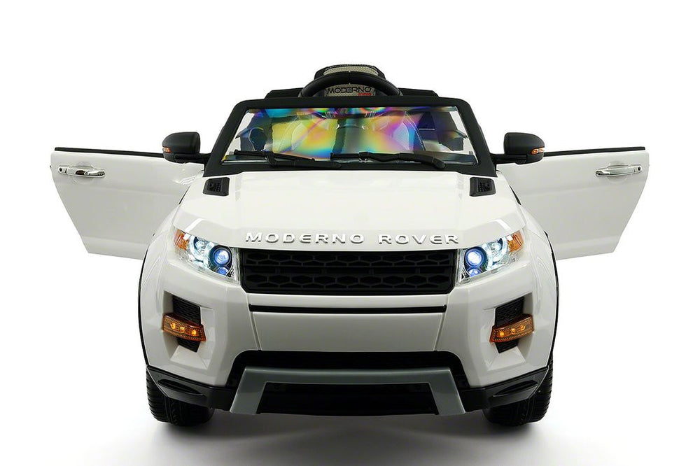 2021 ROVER 12V KIDS RIDE-ON CAR TOY RC REMOTE WHITE