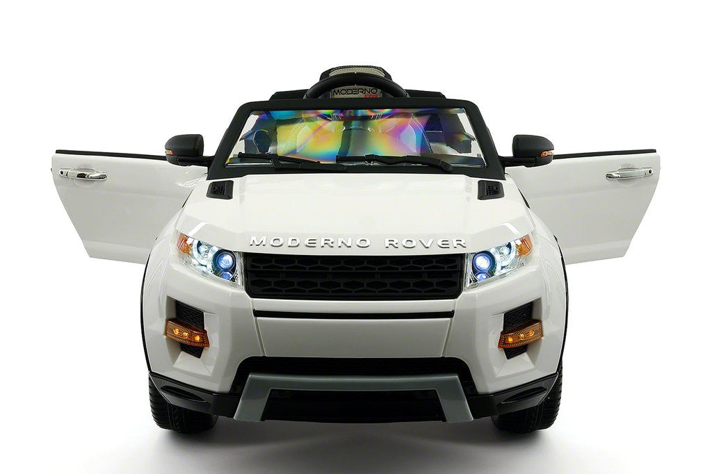 2021 ROVER 12V KIDS RIDE-ON CAR TOY RC REMOTE WHITE