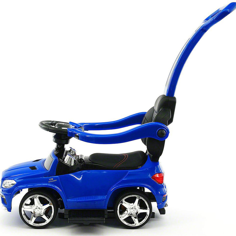 LICENCED MERCEDES GLE63 PUSH KIDS RIDE-ON CAR TOYS TRUCK FOR KIDS TODDLERS WITH ROCKING CHAIR OPTION | BLUE