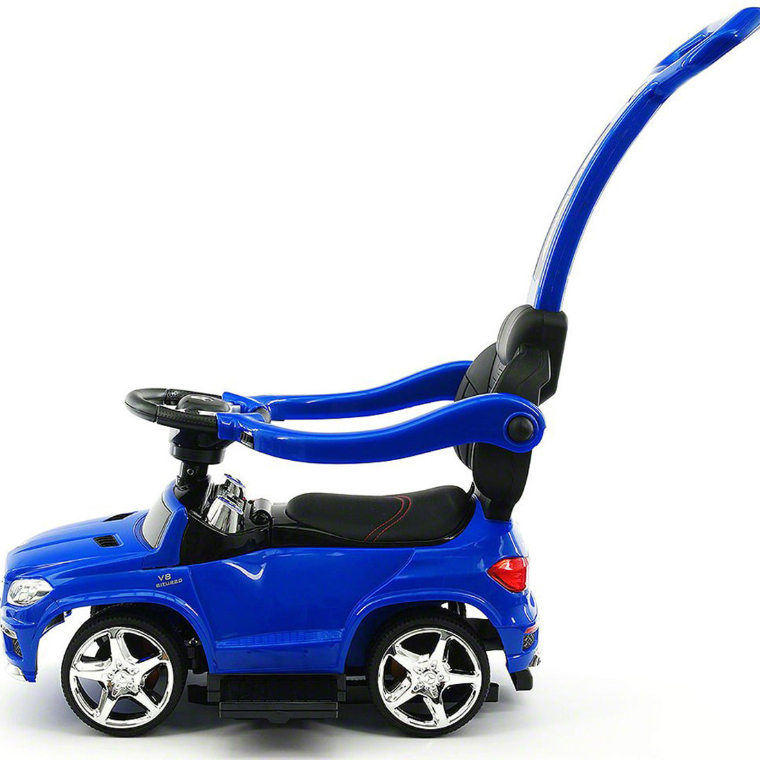 LICENCED MERCEDES GLE63 PUSH KIDS RIDE-ON CAR TOYS TRUCK FOR KIDS TODDLERS WITH ROCKING CHAIR OPTION | BLUE
