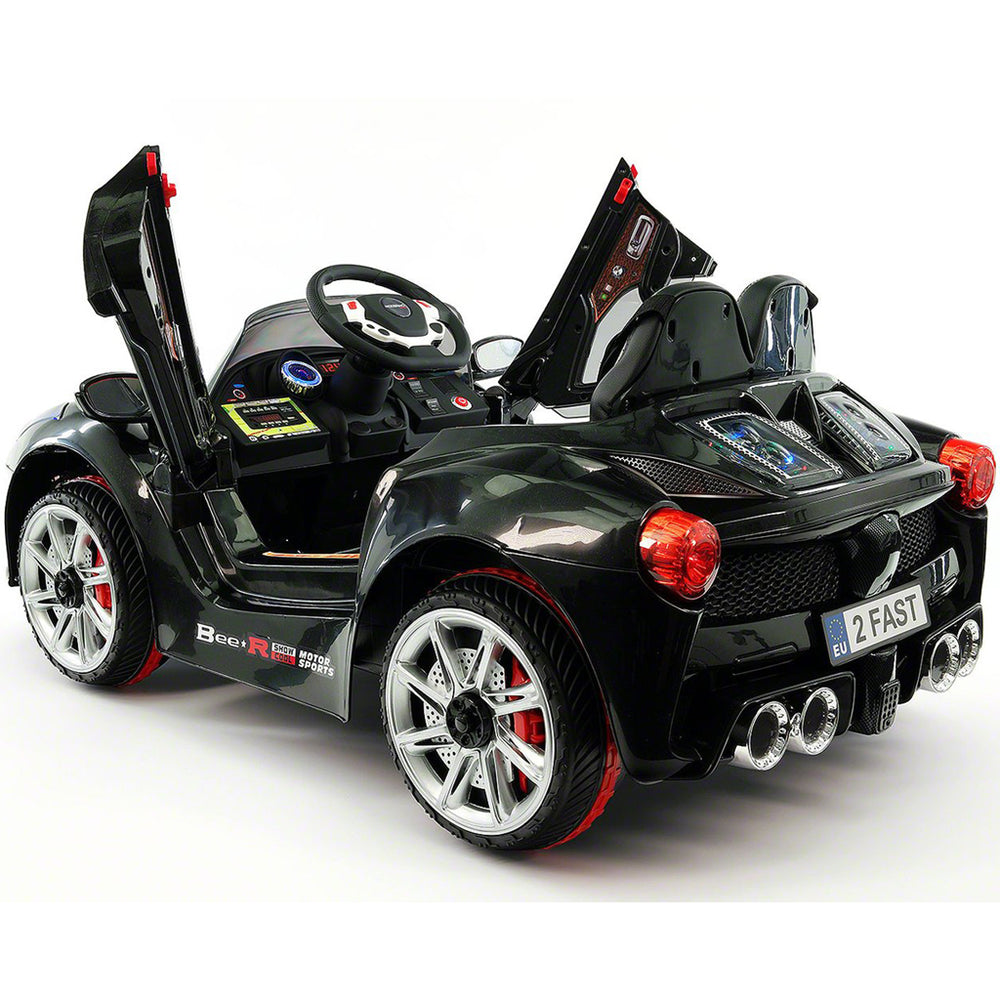 2021 SPIDER RACER RIDE-ON CAR TOYS FOR KIDS | BLACK