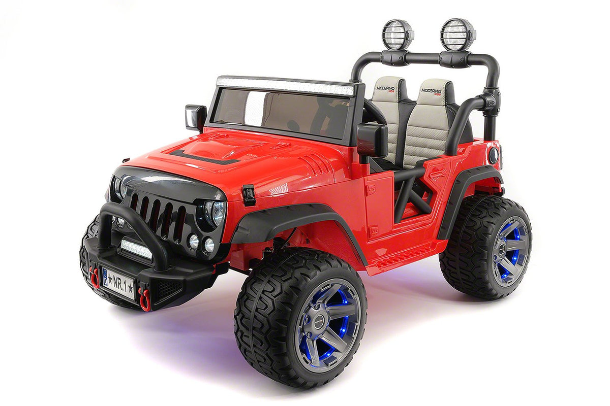 2021 EXPLORER  TWO SEATER KIDS ELECTRIC RIDE-ON TRUCK | RED