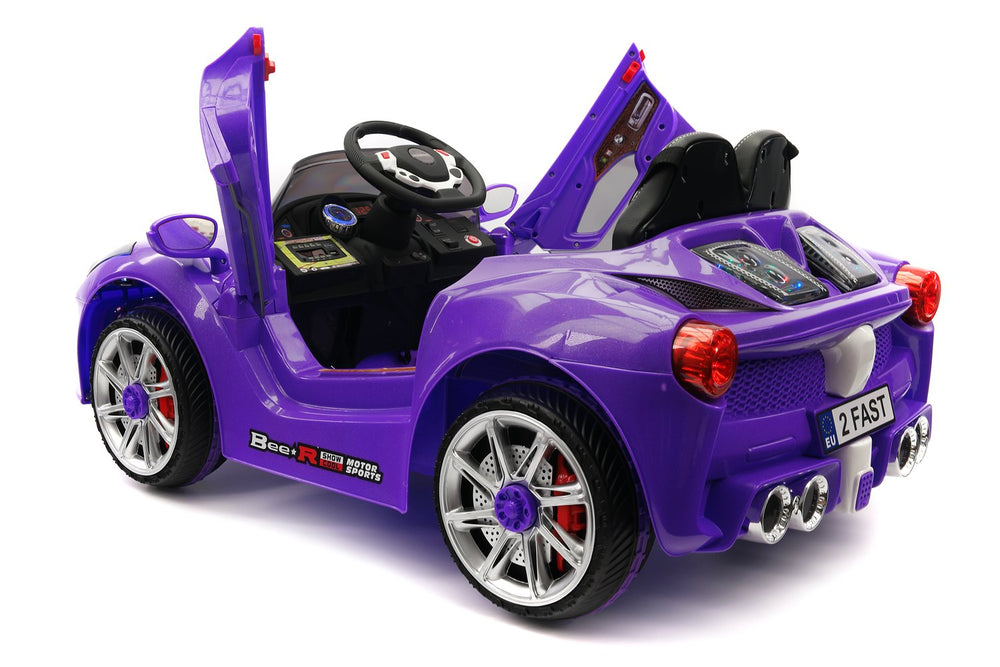 2021 SPIDER RACER RIDE-ON CAR TOYS FOR KIDS  | PURPLE