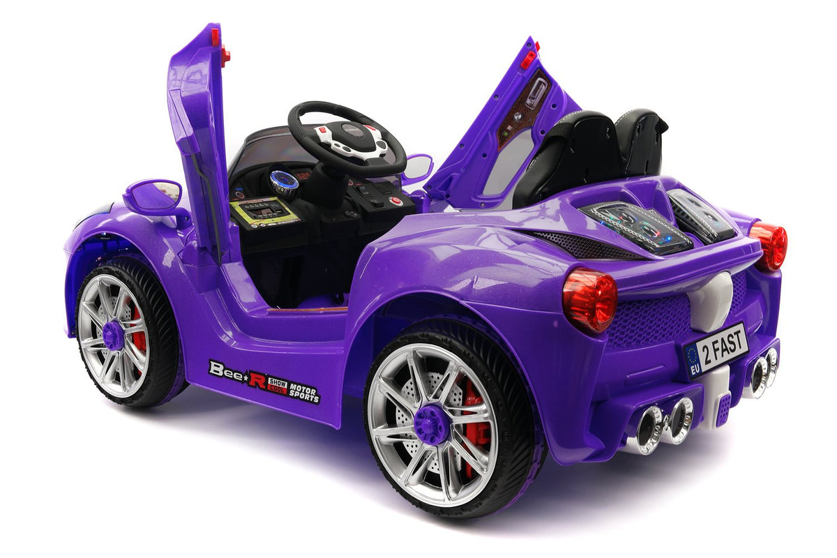 2021 SPIDER RACER RIDE-ON CAR TOYS FOR KIDS  | PURPLE