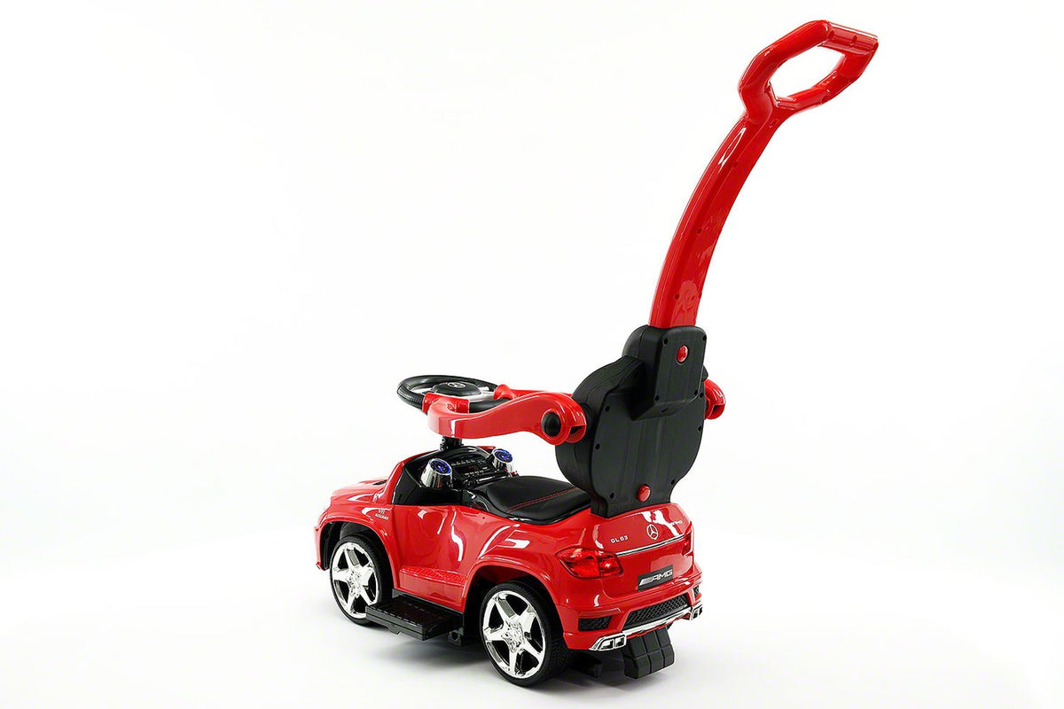 LICENCED MERCEDES GLE63 PUSH KIDS RIDE-ON CAR TOYS TRUCK FOR KIDS TODDLERS WITH ROCKING CHAIR OPTION | RED