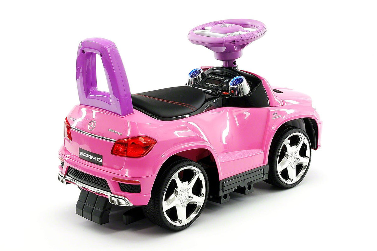 LICENCED MERCEDES GLE63 PUSH KIDS RIDE-ON CAR TOYS TRUCK FOR KIDS TODDLERS WITH ROCKING CHAIR OPTION | PINK
