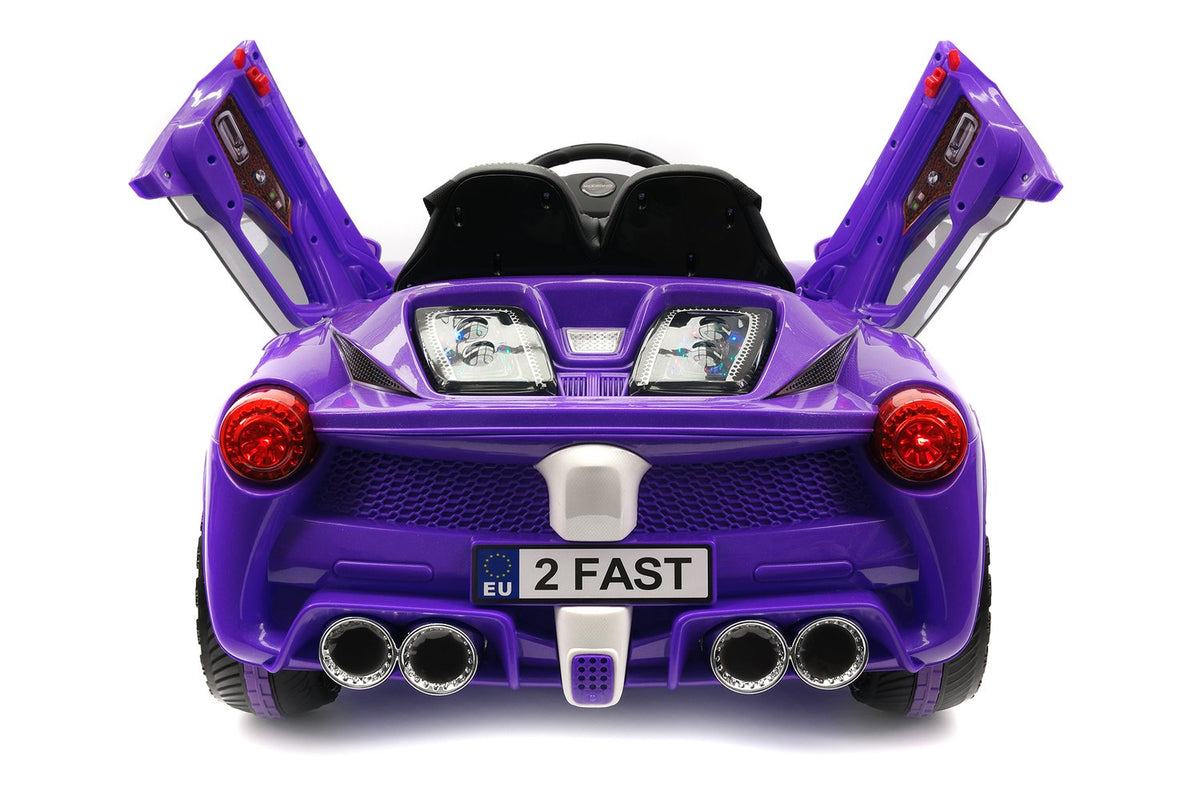 2021 SPIDER RACER RIDE-ON CAR TOYS FOR KIDS  | PURPLE