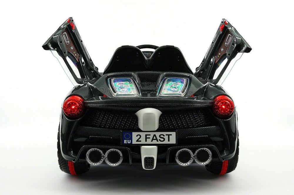 2021 SPIDER RACER RIDE-ON CAR TOYS FOR KIDS | CARBON BLACK