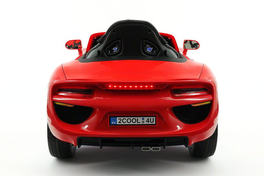 2021 BMW Racer Style Kids Electric Ride-On Car 12V Power Leather Seats Parental Remote | Red