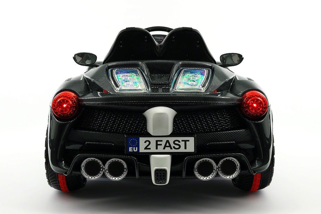 2021 SPIDER RACER RIDE-ON CAR TOYS FOR KIDS | CARBON BLACK