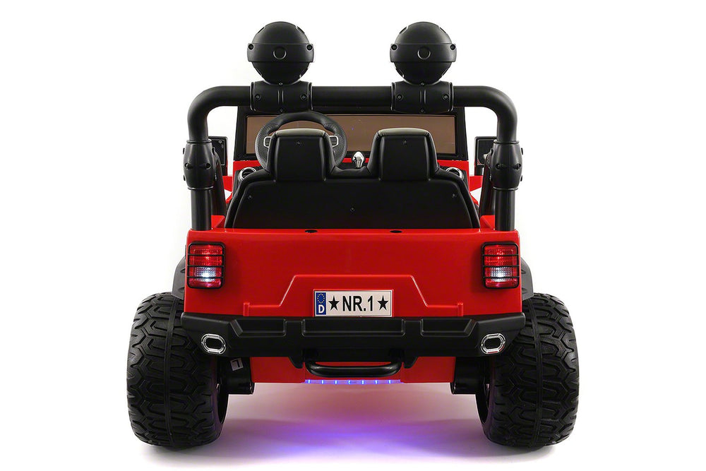 2021 EXPLORER  TWO SEATER KIDS ELECTRIC RIDE-ON TRUCK | RED