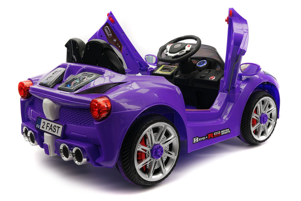 2021 SPIDER RACER RIDE-ON CAR TOYS FOR KIDS  | PURPLE