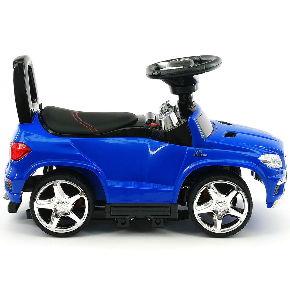 LICENCED MERCEDES GLE63 PUSH KIDS RIDE-ON CAR TOYS TRUCK FOR KIDS TODDLERS WITH ROCKING CHAIR OPTION | BLUE