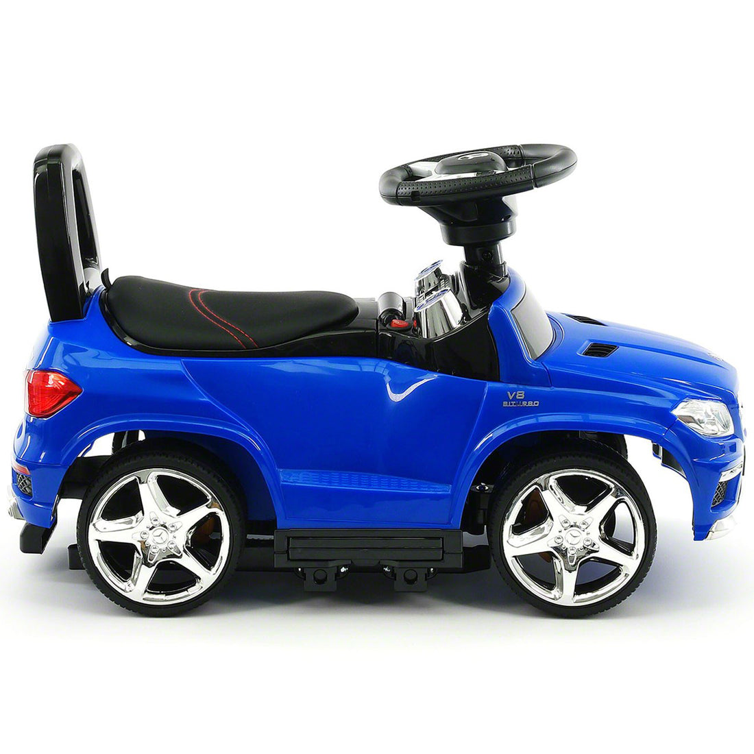 LICENCED MERCEDES GLE63 PUSH KIDS RIDE-ON CAR TOYS TRUCK FOR KIDS TODDLERS WITH ROCKING CHAIR OPTION | BLUE