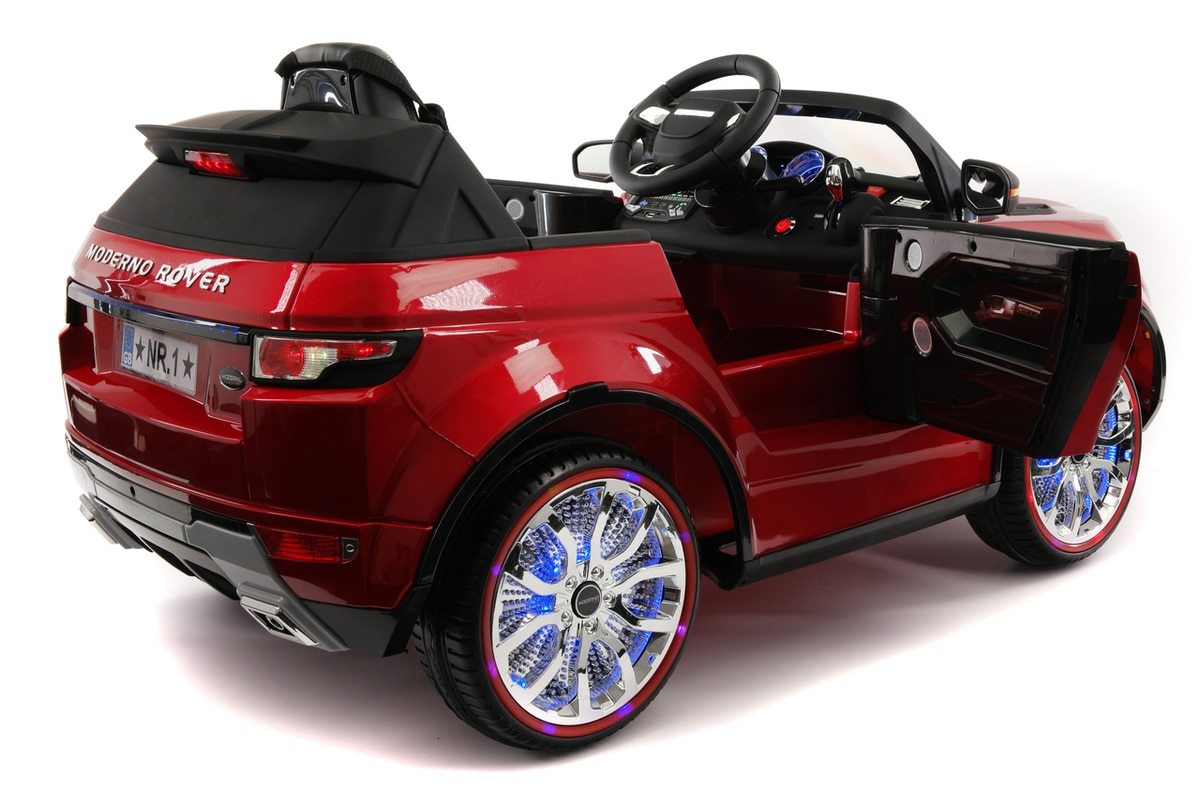 2021 ROVER 12V KIDS RIDE-ON CAR TOY RC REMOTE CHERRY RED