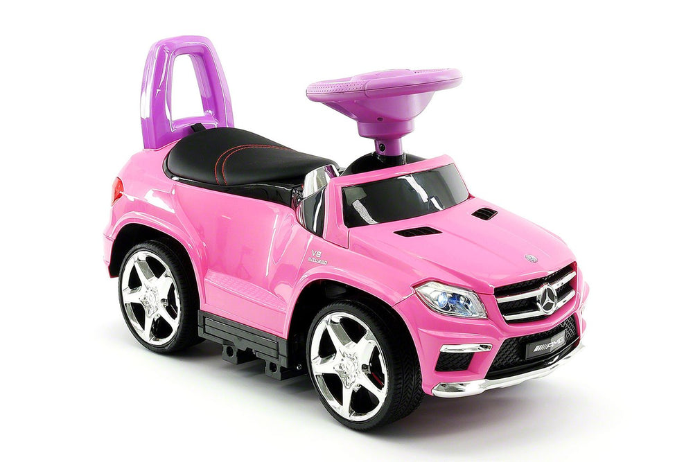 LICENCED MERCEDES GLE63 PUSH KIDS RIDE-ON CAR TOYS TRUCK FOR KIDS TODDLERS WITH ROCKING CHAIR OPTION | PINK