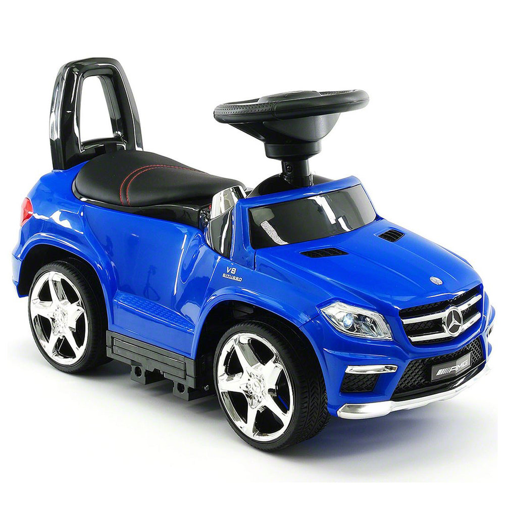 LICENCED MERCEDES GLE63 PUSH KIDS RIDE-ON CAR TOYS TRUCK FOR KIDS TODDLERS WITH ROCKING CHAIR OPTION | BLUE