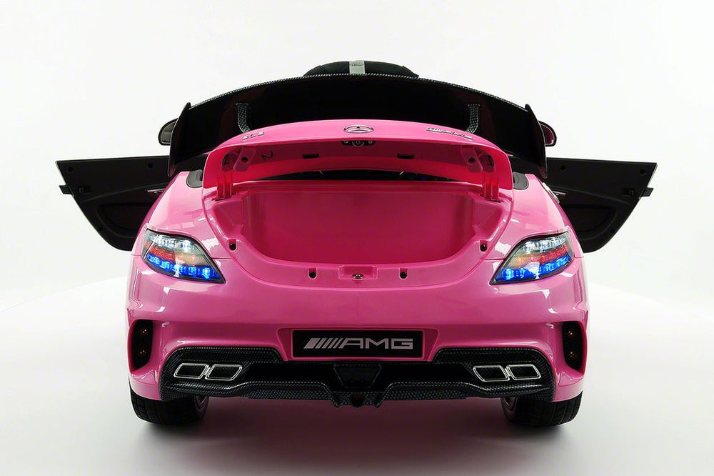 2021 MERCEDES SLS AMG 12V RIDE-ON CAR WITH PARENTAL REMOTE PINK