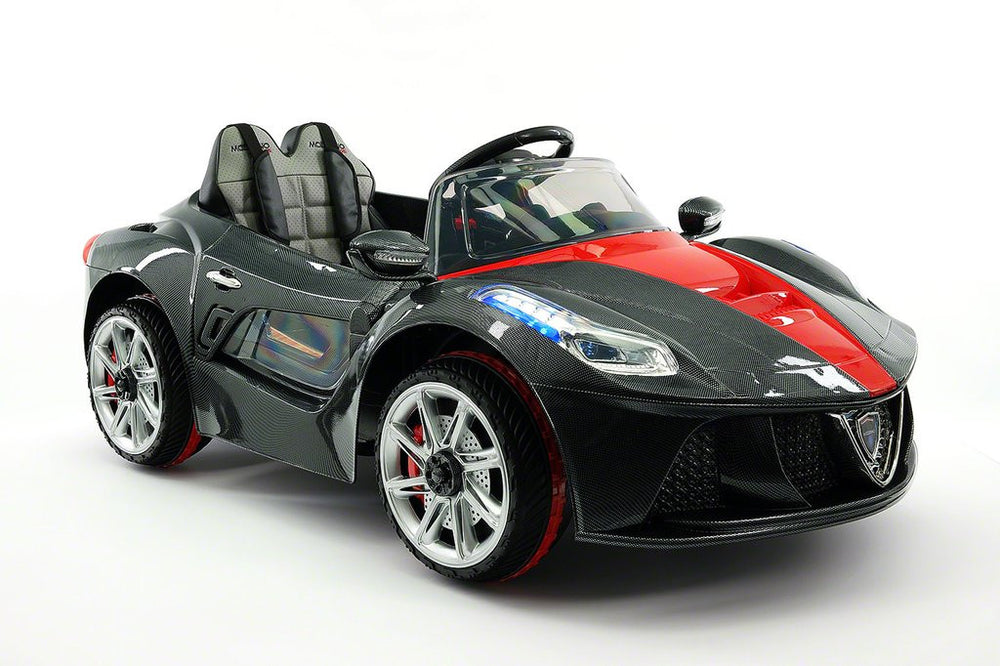 2021 SPIDER RACER RIDE-ON CAR TOYS FOR KIDS | CARBON BLACK