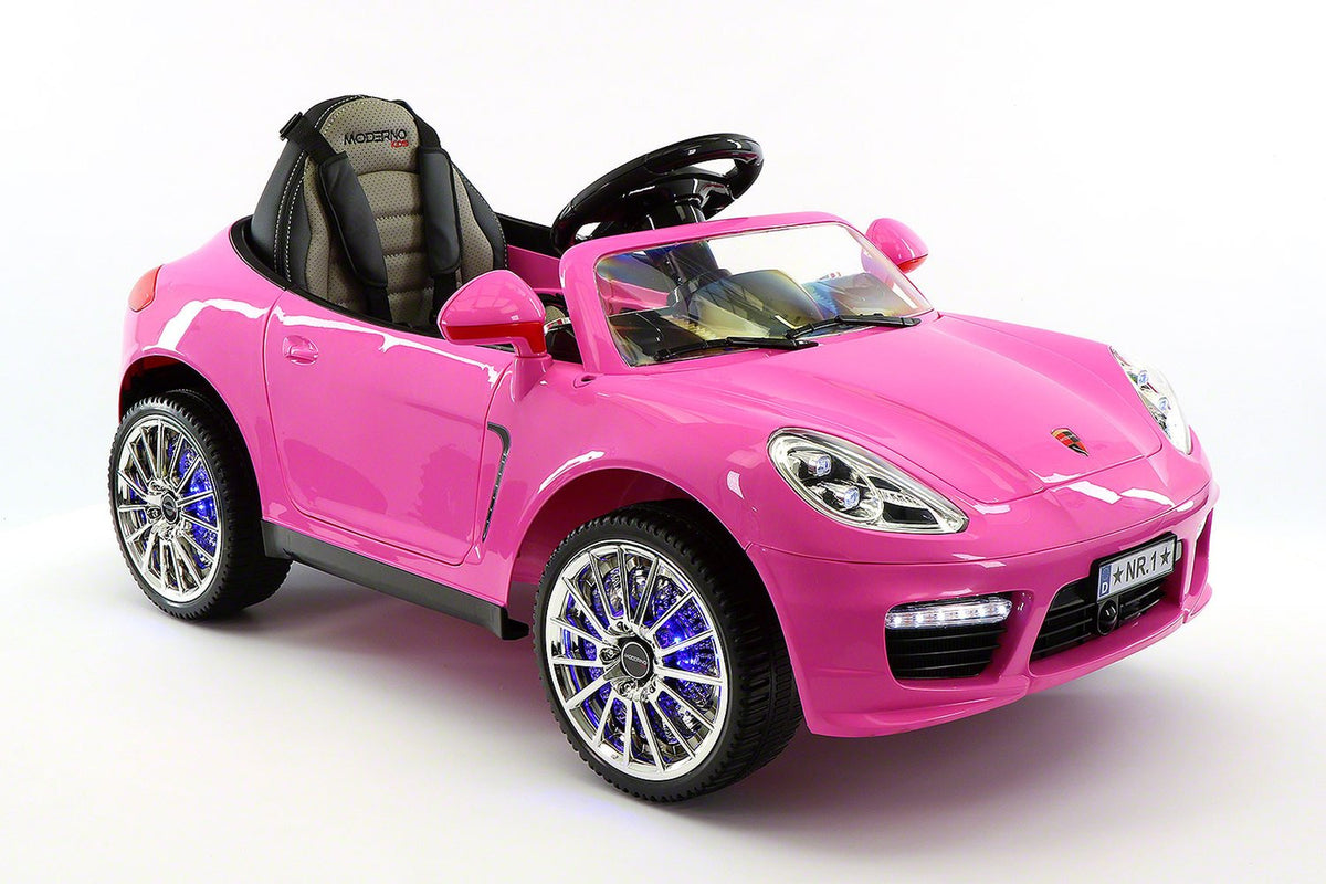 2021 PORCHE BOKSTER 12V BATTERY OPERATED KIDS ELECTRIC RIDE-ON CAR PINK