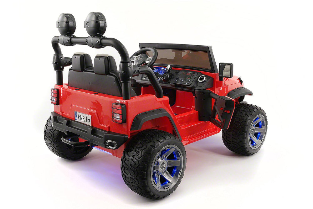 2021 EXPLORER  TWO SEATER KIDS ELECTRIC RIDE-ON TRUCK | RED