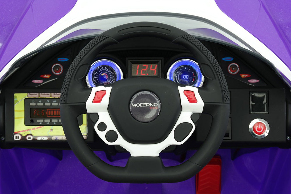2021 SPIDER RACER RIDE-ON CAR TOYS FOR KIDS  | PURPLE
