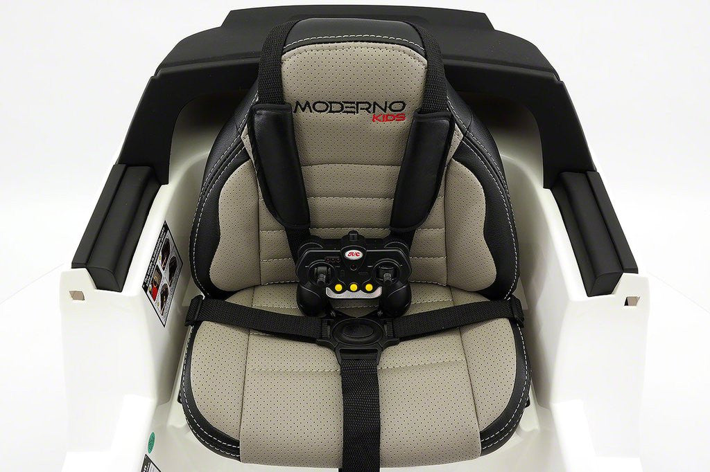 2021 ROVER 12V KIDS RIDE-ON CAR TOY RC REMOTE WHITE