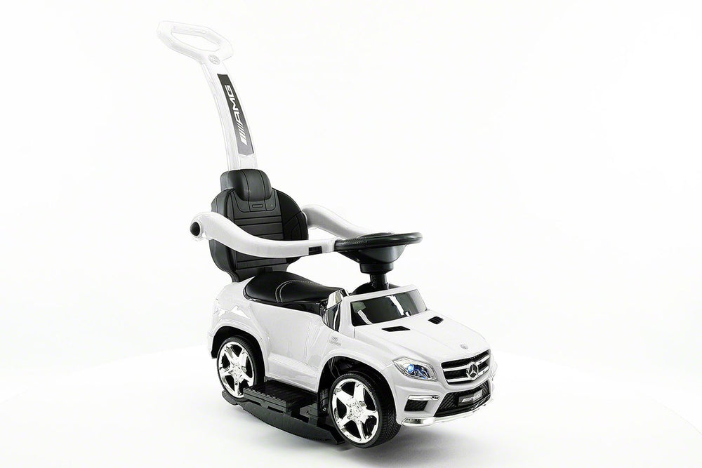 2019 LICENCED MERCEDES GLE63 PUSH KIDS RIDE-ON CAR TOYS TRUCK FOR KIDS TODDLERS WITH ROCKING CHAIR OPTION | WHITE