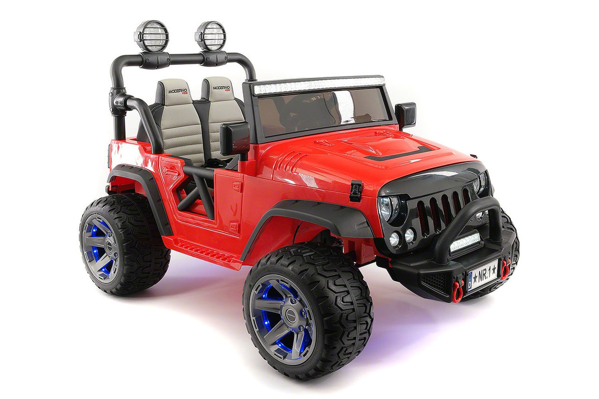 2021 EXPLORER  TWO SEATER KIDS ELECTRIC RIDE-ON TRUCK | RED