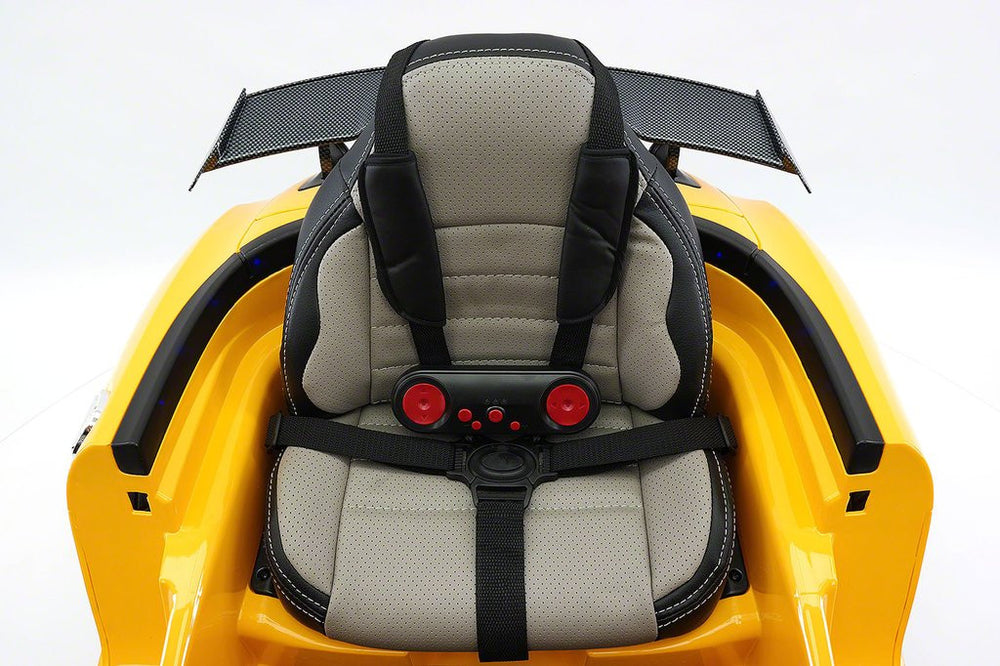 2021 Mercedes SLS Final Edition Kids Ride-On Car MP4 Color LCD 12V Powered  Remote R/C|Yellow
