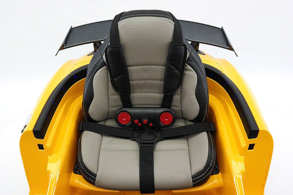 2021 Mercedes SLS Final Edition Kids Ride-On Car MP4 Color LCD 12V Powered  Remote R/C|Yellow