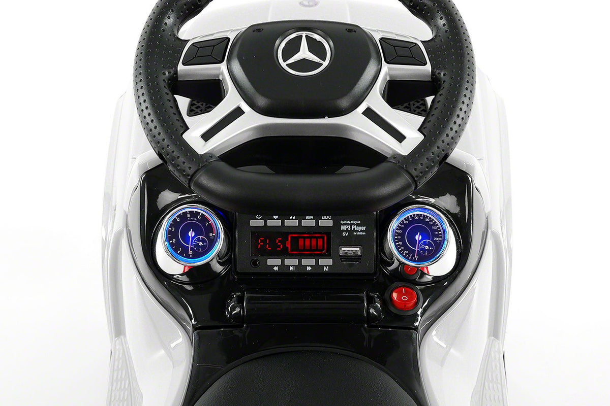 2019 LICENCED MERCEDES GLE63 PUSH KIDS RIDE-ON CAR TOYS TRUCK FOR KIDS TODDLERS WITH ROCKING CHAIR OPTION | WHITE