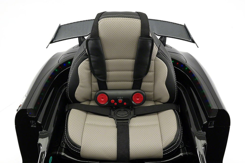 2021 MERCEDES SLS AMG 12V RIDE-ON CAR WITH PARENTAL REMOTE BLACK METALLIC