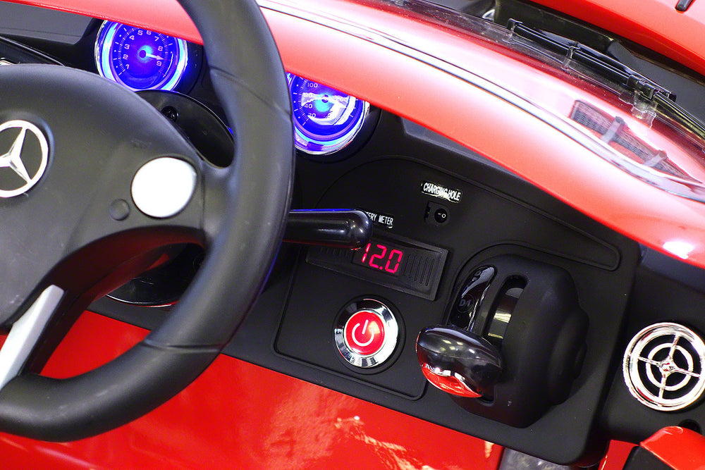 2021 Mercedes SLS Final Edition Kids Ride-On Car MP4 Color LCD 12V Powered Remote R/C | Red