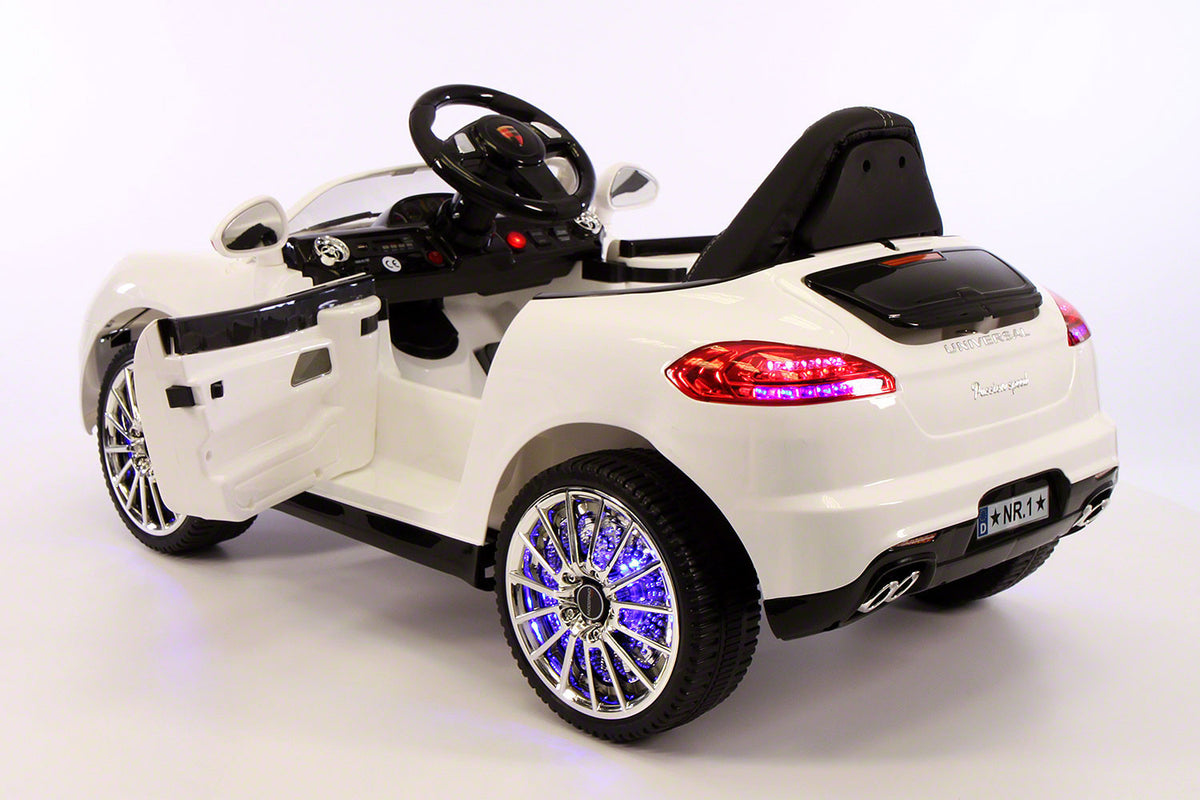 2021 PORCHE BOKSTER 12V BATTERY OPERATED KIDS ELECTRIC RIDE-ON CAR WHITE