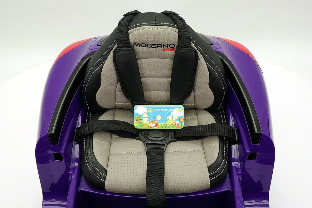 2021 PORCHE BOKSTER 12V BATTERY OPERATED KIDS ELECTRIC RIDE-ON CAR PURPLE METALLIC