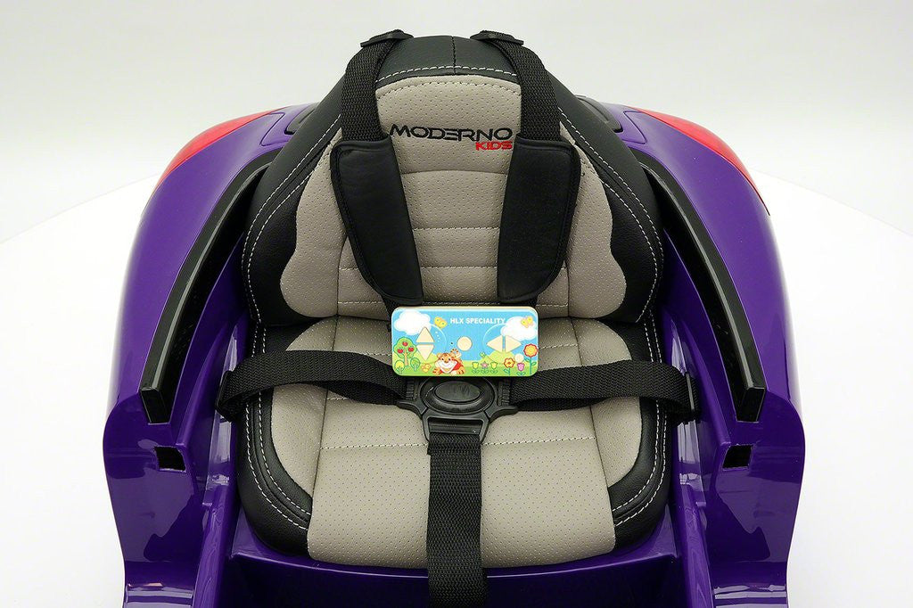 2021 PORCHE BOKSTER 12V BATTERY OPERATED KIDS ELECTRIC RIDE-ON CAR PURPLE METALLIC