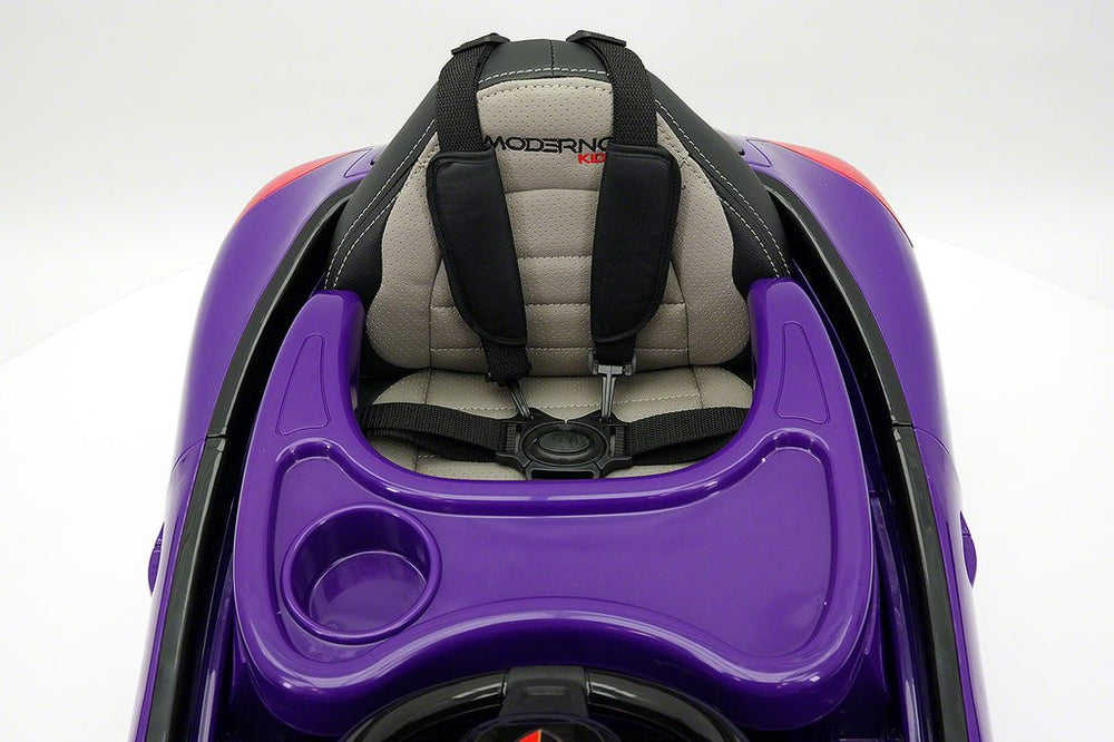2021 PORCHE BOKSTER 12V BATTERY OPERATED KIDS ELECTRIC RIDE-ON CAR PURPLE METALLIC